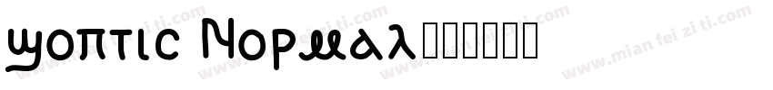 Coptic Normal字体转换